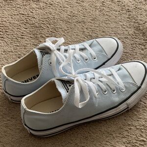 Converse Sky Blue Canvas Sneakers